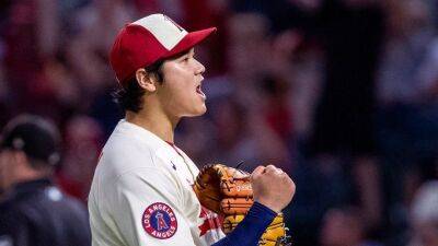 Shohei Ohtani pitches gem, contributes to both runs in Los Angeles Angels' 2-1 win over Mariners