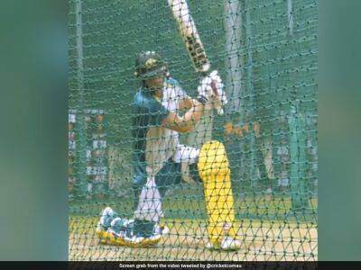 Watch: Tim David Practices Power-hitting Ahead Of Australia's T20I Series vs India