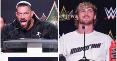 Roman Reigns' savage comments on Logan Paul at WWE press conference