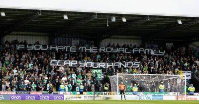 Sky apologise after Celtic fans chant 'if you hate the Royal Family' during minute's applause for the Queen