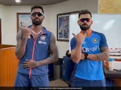 Virat Kohli - Watch: Virat Kohli, Hardik Pandya Ooze Swag In Funky "Shakaboom" Dance - sports.ndtv.com - Australia - India