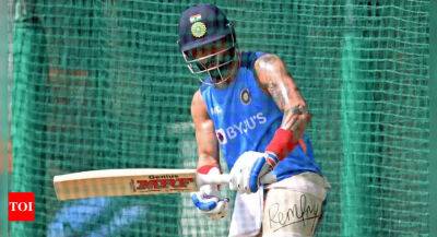 Virat Kohli makes his intent clear in India's first practice session