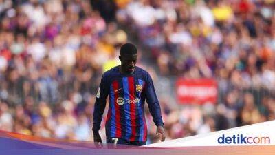 Ousmane Dembele - Samuel Umtiti - Mau Dapat Bonus di Barcelona? Pemain Dilarang Cedera! - sport.detik.com