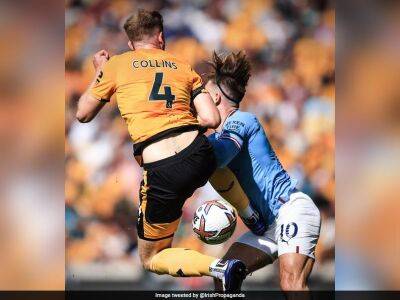 Video: Wolves Defender Makes Horror Tackle, Kicks Manchester City Star's Stomach