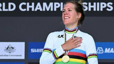Annemiek Van-Vleuten - Ellen van Dijk collects 3rd time trial gold at road cycling worlds - cbc.ca - Switzerland - Italy - Australia - Norway