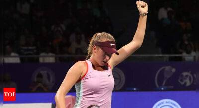 Chennai Open: Czech girl Linda Fruhvirtova wins maiden WTA title