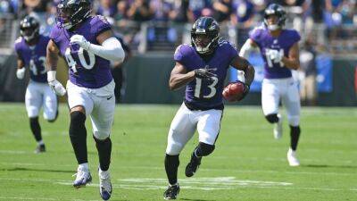Baltimore Ravens' Devin Duvernay returns opening kickoff 103 yards for TD