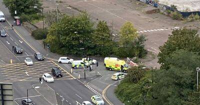 LIVE updates: Police and forensics at site of old retail park in Ancoats after body is found