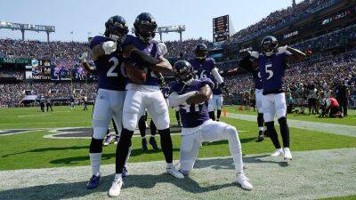 Nick Wass - Ravens' Marcus Williams records 2 sensational interceptions in first half vs. Dolphins - foxnews.com - New York - state New Jersey -  New Orleans - county Williams -  Baltimore - county Rutherford