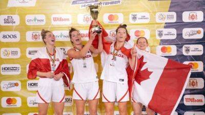 Canada's 3x3 basketball team wins Women's Series Final, capping unbeaten run