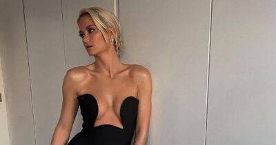 Channel 4 Made In Chelsea's Olivia Bentley stuns in barely there LBD as TOWIE star Amy Childs pays compliment