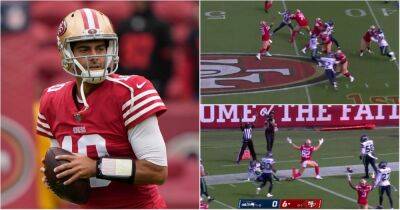 Jimmy Garoppolo: 49ers QB makes instant impact after Trey Lance injury