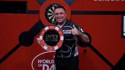 Gerwyn Price edges Dirk van Duijvenbode to take World Series of Darts Finals title - rte.ie - New Zealand - county Jack