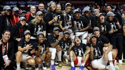 Alyssa Thomas - Aces defeat Sun to capture 1st WNBA title in franchise history - cbc.ca -  Las Vegas - county Thomas - state Connecticut - county Gray