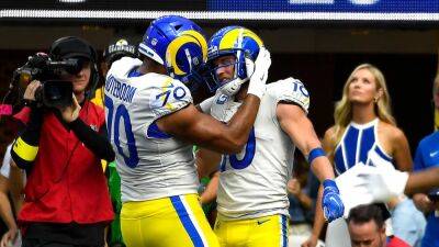 Rams stave off late Falcons comeback for first win of season