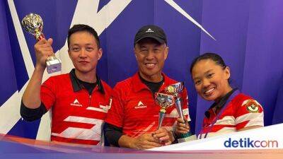 Indonesia Bawa Pulang Tiga Medali dari Kejuaraan Menembak di Prancis - sport.detik.com - France - Indonesia - Israel