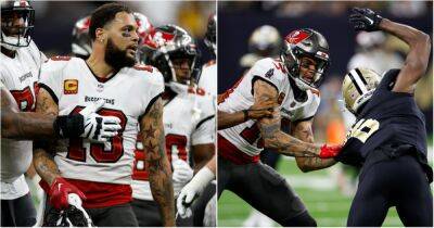 Tom Brady - Mike Evans - Tampa Bay Buccaneers: Mike Evans faces major problem after fight v Saints - givemesport.com -  New Orleans - county Bay