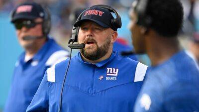 Carolina Panthers - Brian Daboll - Daniel Jones - Giants' Brian Daboll on Kenny Golladay, Kadarius Toney production: 'It’s a continual competition at receiver' - foxnews.com - New York -  New York - state Tennessee