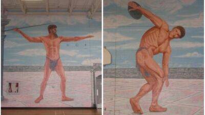For this former Olympian, the covering of a mural in a Burin school gym is like a Greek tragedy - cbc.ca - Britain - Greece