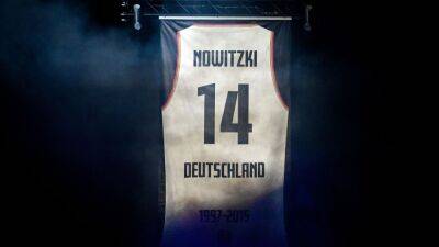 Luka Doncic - Dirk Nowitzki - Dirk Nowitzki becomes first player to have number retired by German Basketball Federation - espn.com - France - Germany - Usa - Beijing - Slovenia - county Dallas - county Maverick - Lithuania - Cuba