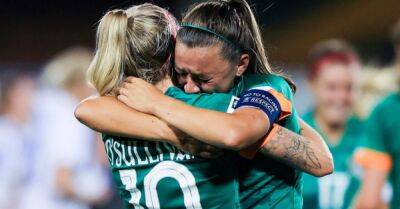 Louise Quinn - Vera Pauw - Courtney Brosnan - Lily Agg secures Republic of Ireland’s 2023 World Cup play-off spot - breakingnews.ie - Sweden - Finland - Australia - Ireland - New Zealand -  Dublin - Slovakia
