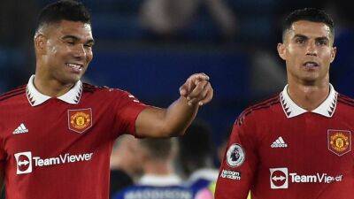 Brendan Rodgers - Jadon Sancho - Bruno Fernandes - Wesley Fofana - Danny Ward - Manchester United’s revival gathers pace with victory at Leicester - thenationalnews.com - Manchester -  Sancho