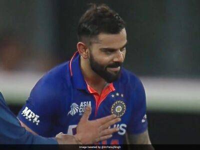 Virat Kohli - Virat Kohli's Reaction To Suryakumar's Knock vs Hong Kong Goes Viral - sports.ndtv.com - India - Dubai - Hong Kong -  Hong Kong