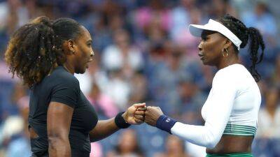 Serena and Venus Williams knocked out of US Open doubles by Lucie Hradecka and Linda Noskova