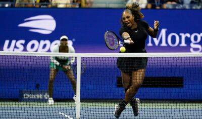 Serena in doubles loss at US Open as Azarenka wins grudge match