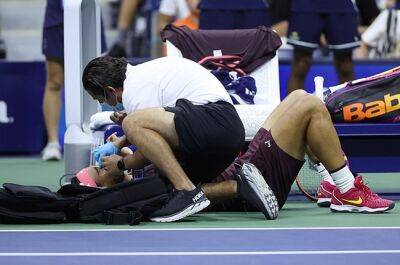 Rafael Nadal - Rafa Nadal - Richard Gasquet - Fabio Fognini - Nadal overcomes freak racquet injury and Fognini at US Open - news24.com - France - Italy - Usa - Australia - county Arthur - county Ashe