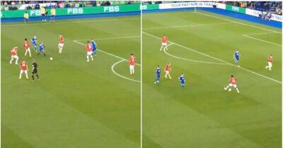 Man Utd’s football in 26th minute v Leicester was so good it’s gone viral