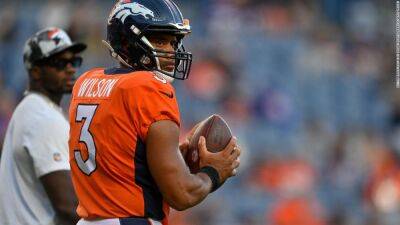 Russell Wilson - Russell Wilson says he wants to finish his career with the Denver Broncos after signing five-year extension - edition.cnn.com - county Harris - county Pacific - county Shelby