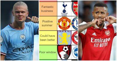 Premier League transfer window: Ranking every club based on their summer business