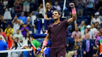 Rafael Nadal - Nadal overcomes bloody nose to reach US Open third round - tsn.ca - Spain - Usa - New York - county Arthur - county Ashe