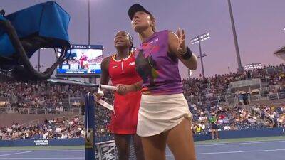 Coco Gauff and Jessica Pegula fume at umpire for 'stealing points' after opponent calls let mid-point in US Open defeat