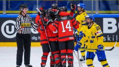 Canada into women's world hockey semifinal with win over Sweden - tsn.ca - Russia - Sweden - Finland - Denmark - Switzerland - Usa - Canada - Beijing - Hungary - Japan - state Minnesota
