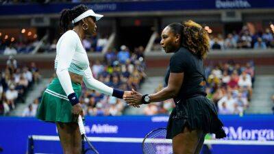 Serena Williams - Venus Williams - Alison Van-Uytvanck - Lucie Hradecka - Linda Noskova - US Open 2022 - Venus and Serena Williams' doubles exit marked the final act of one of the most dominant duos in tennis - espn.com - Usa - Czech Republic - New York - county Arthur - county Ashe - state Nebraska