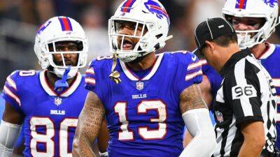 Buffalo Bills wide receiver Gabe Davis will not play against Tennessee Titans