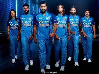 BCCI Unveils New Team India T20 Jersey Ahead Of T20 World Cup