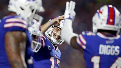 Allen, Diggs dominate as Bills cruise to victory over Titans