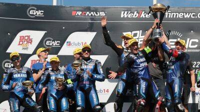 Yamaha celebrates EWC title double - eurosport.com - Japan