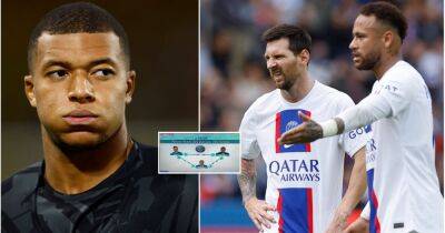 Lionel Messi - Robert Lewandowski - Kylian Mbappe - Paris Saint-Germain - Surprising Lionel Messi, Kylian Mbappe & Neymar PSG assists graphic goes viral - givemesport.com - Manchester