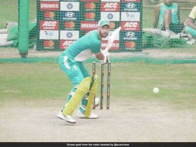 Watch: Glenn Maxwell Practices Batting Left-Handed Ahead Of 1st T20I vs India