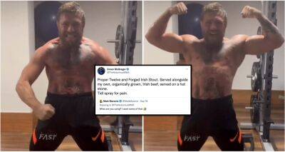 Conor McGregor responds to steroids accusation during UFC absence
