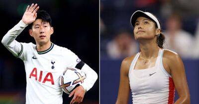Spurs star Son Heung-min an 'inspiration' to Emma Raducanu ahead of Korea Open
