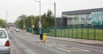 Man arrested on suspicion of drug-driving after crash near school