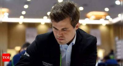 Magnus Carlsen - Jose Mourinho - Hans Niemann - World champion Magnus Carlsen quits game amid cheating allegations - timesofindia.indiatimes.com - Britain - Netherlands - Portugal - Usa - Norway