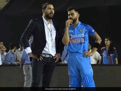 Watch: Yuvraj Singh, Virat Kohli Engrossed On Serious Discussion Ahead Of Mohali T20I