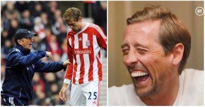 Peter Crouch on his time at Stoke City under Tony Pulis is absolute gold