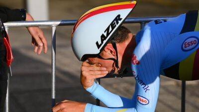 Road World Championships: 'Devastated' Belgian junior forced to ride a different bike after gearing mix-up - eurosport.com - Belgium - Israel